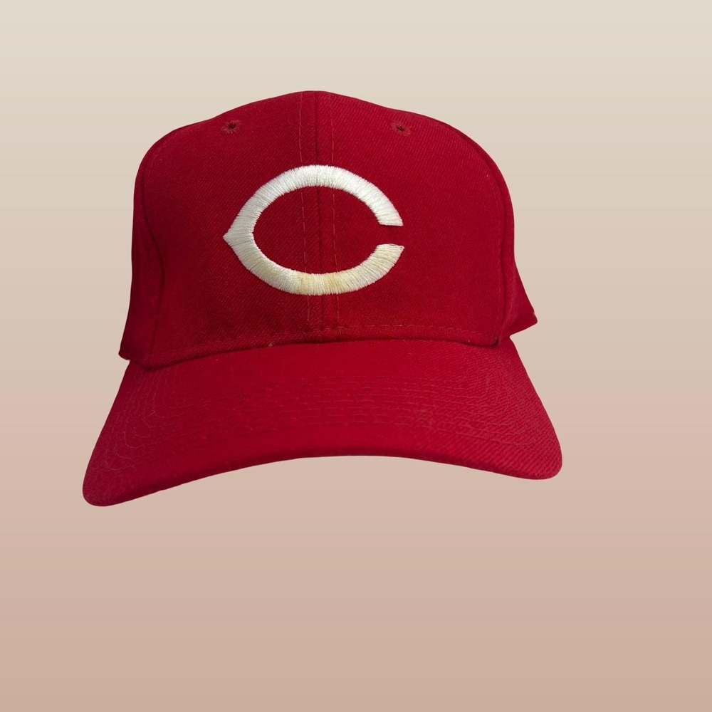 Sports Specialties Cincinnati Reds MLB Fitted Hat 7 1/8‎ Vintage Wool